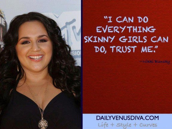 Positive Plus Size Quotes
 "I can do everything "