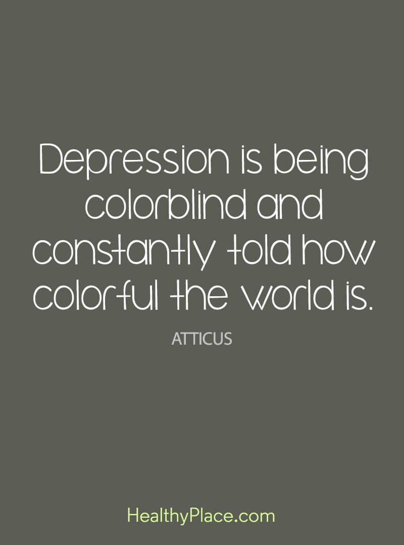 Positive Quotes For Depression
 Depression Quotes and Sayings About Depression