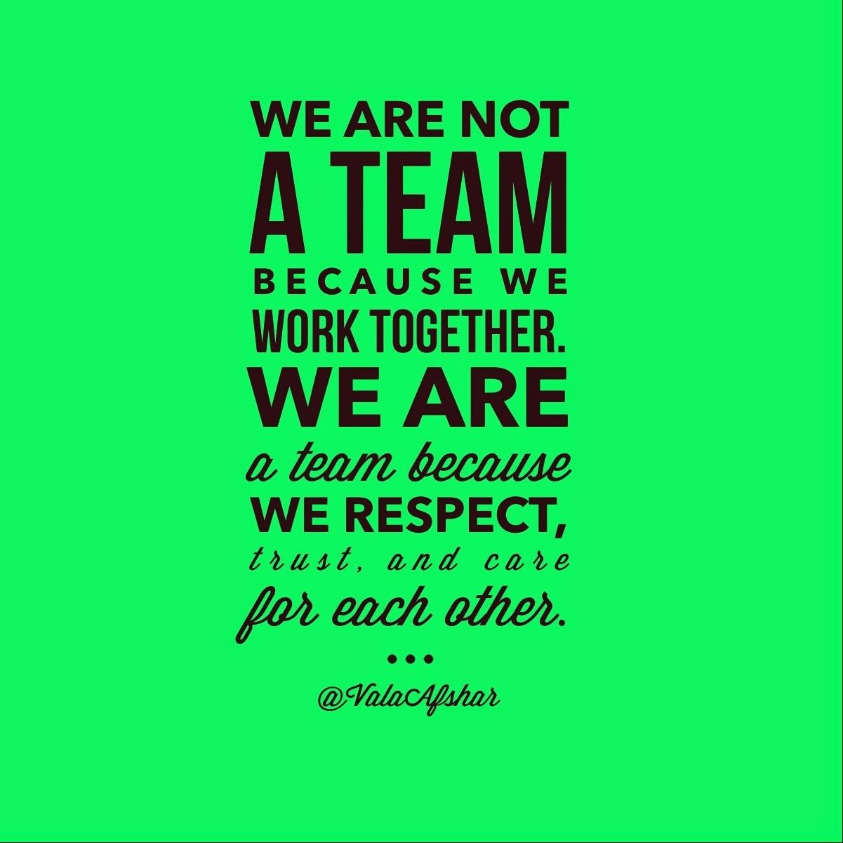 Positive Team Quotes
 Love this quote about team building …