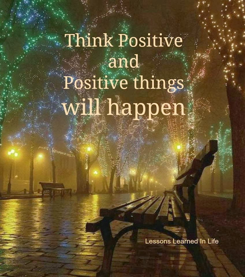 Positive Thinking Quotes
 How many wonderful things happened to you