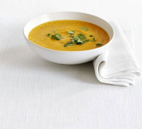 Potato Lentil Soup
 Sweet potato & lentil soup recipe
