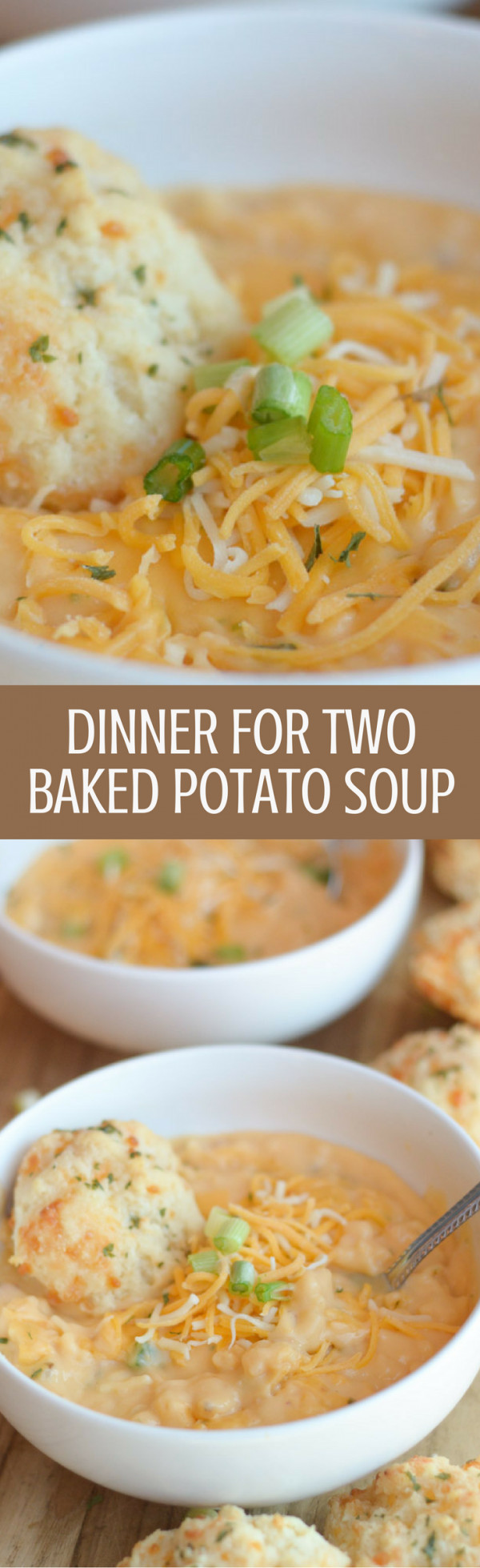Potato Soup For Two
 Dinner for Two with Baked Potato Soup Mommy Hates Cooking