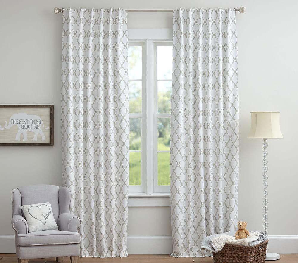 Pottery Barn Kitchen Curtain
 Addison Blackout Curtain