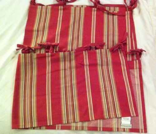 Pottery Barn Kitchen Curtain
 Pottery Barn Stripe Curtain