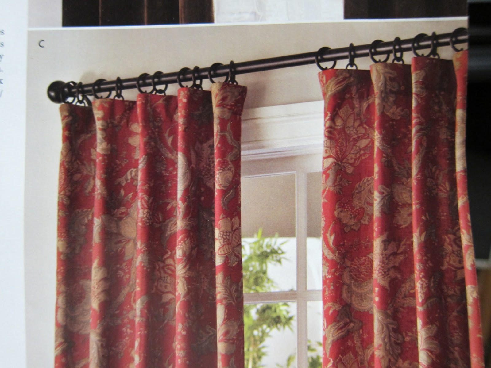 Pottery Barn Kitchen Curtain
 a maiden hair fern new kitchen curtains