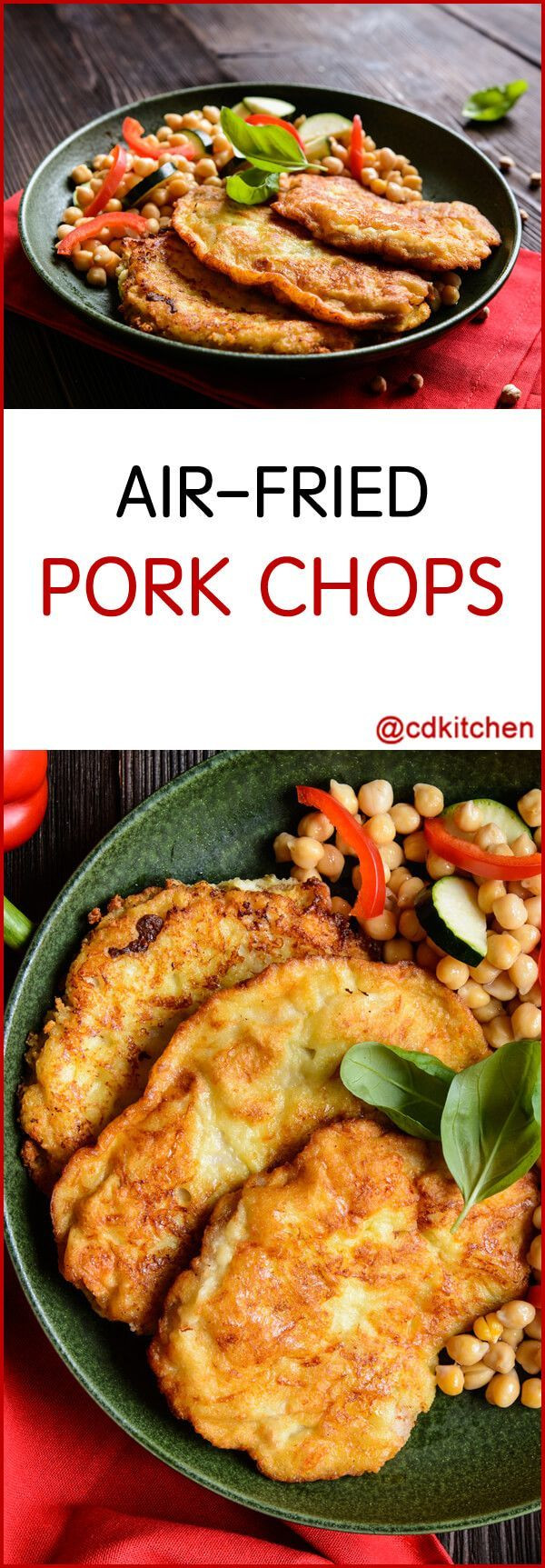 Power Air Fryer Pork Chops
 Air Fried Pork Chops Recipe is made with cayenne pepper