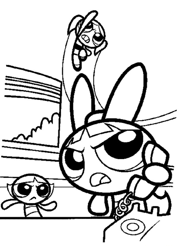 Power Puff Girls Coloring Book
 Powerpuff Girls Coloring Pages