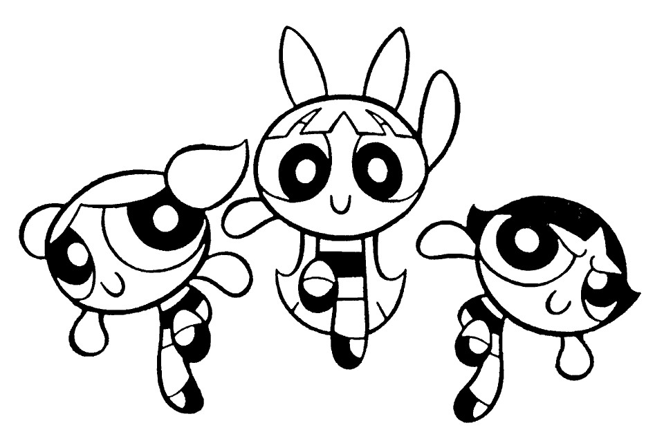 Power Puff Girls Coloring Book
 powerpuff girls coloring pages printable
