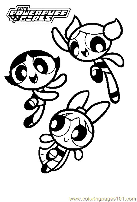 Power Puff Girls Coloring Pages
 the powerpuff girls coloring pages Free