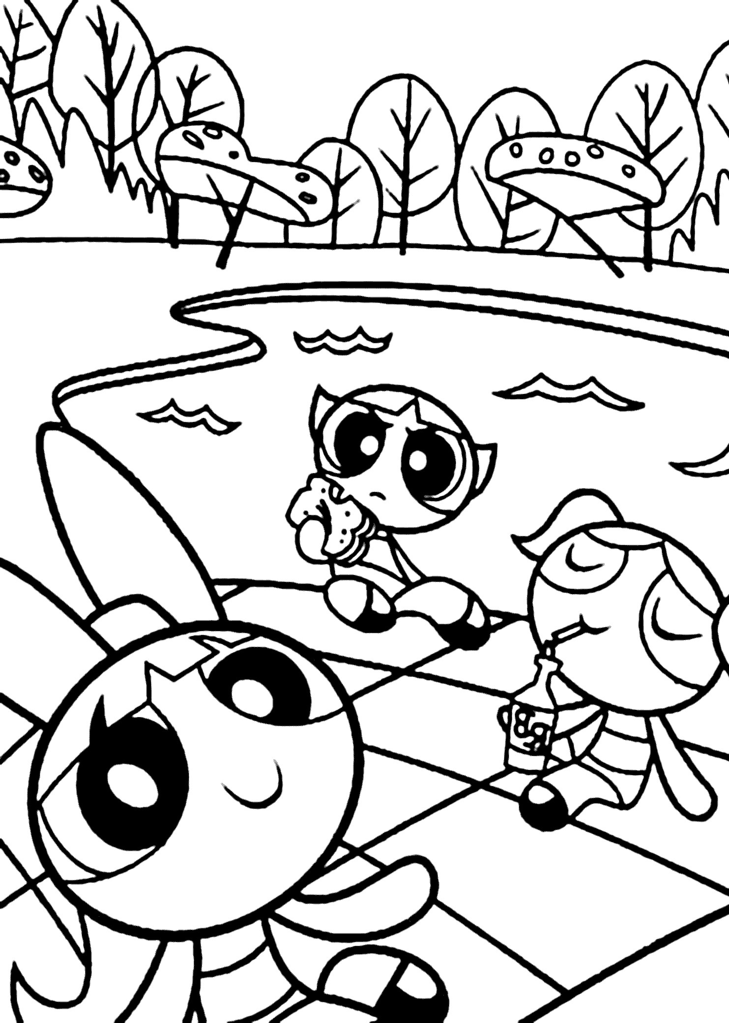 Powerpuff Girls Coloring Book
 Power Puff Girls Z Coloring Pages Coloring Home