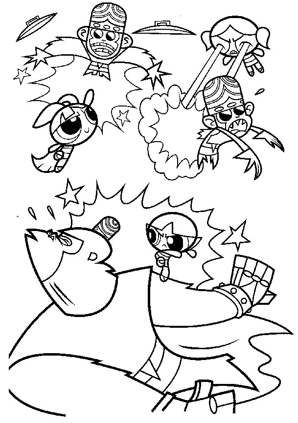 Powerpuff Girls Z Coloring Pages
 Powerpuff Girls Coloring Pages Part 2