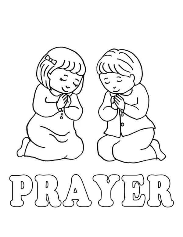 Prayer Coloring Pages For Kids
 People Praying Coloring Pages at GetColorings