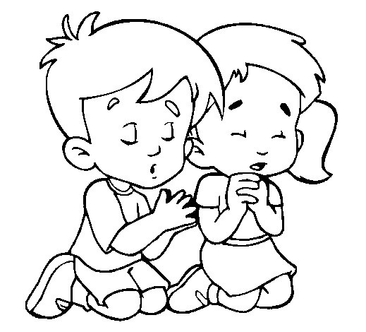Prayer Coloring Pages For Kids
 Praying Coloring For Kids