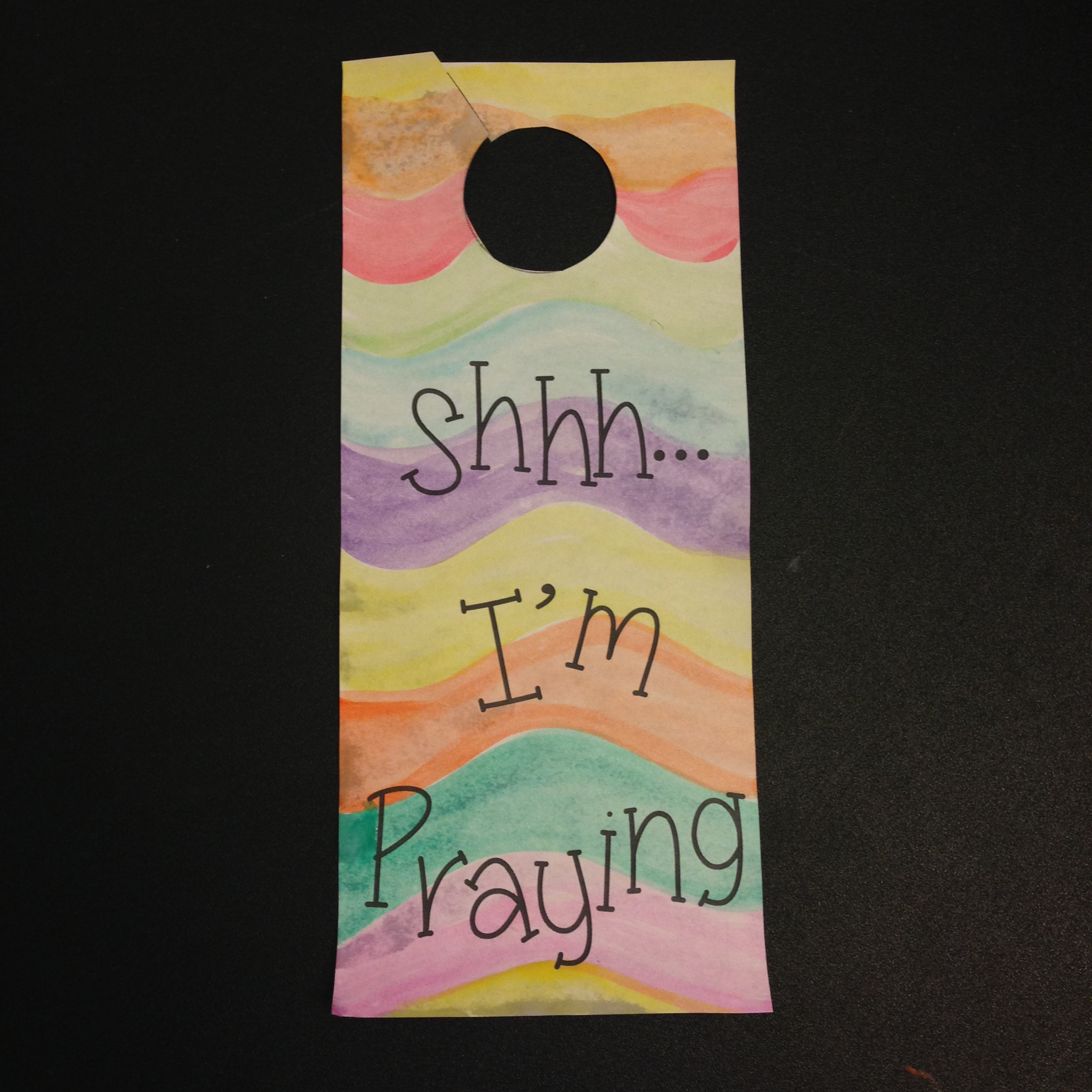 Prayer Craft For Kids
 Prayer