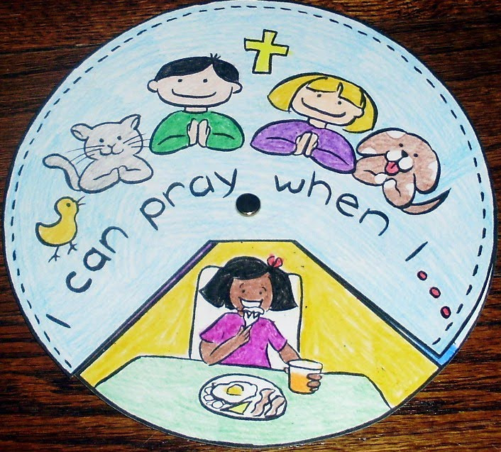 Prayer Craft For Kids
 ARTMAN GREG S SCRATCH PAD Last Church Craft Until Fall