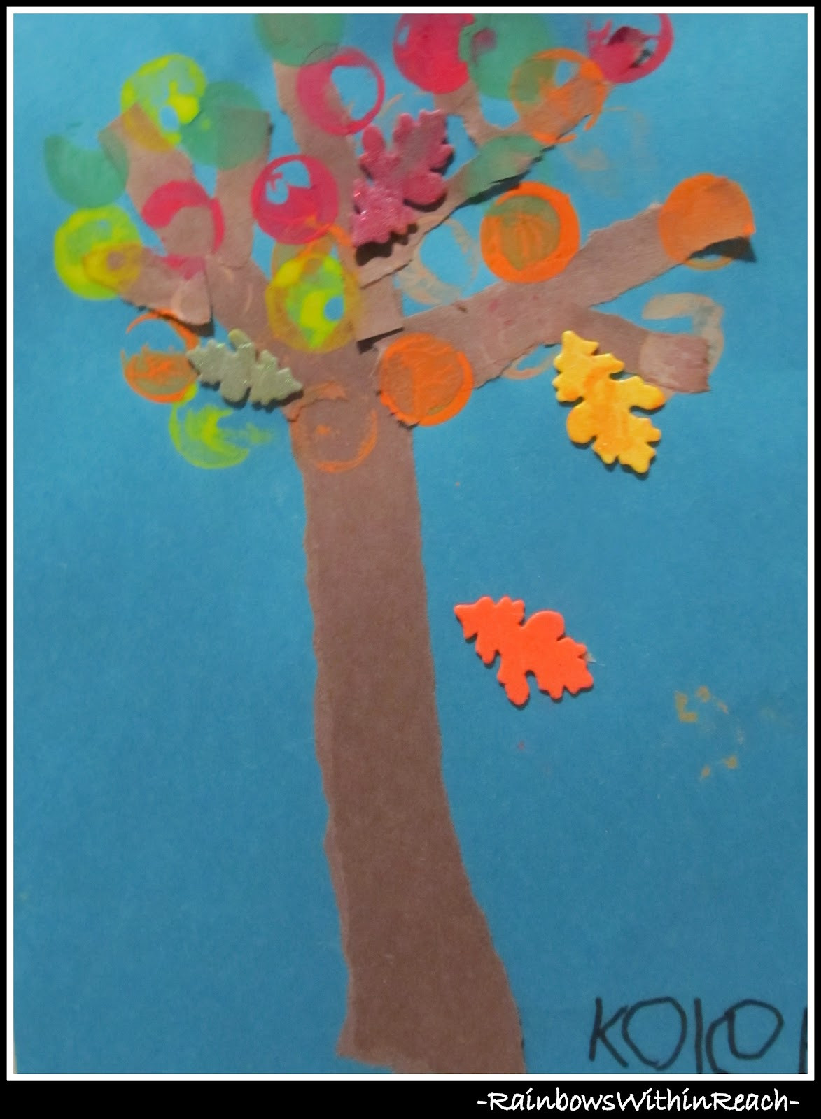 Preschool Art Projects Ideas
 Fall Leaf Art Project in Preschool DrSeussProjects