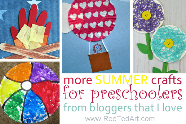 Preschool Arts And Crafts Ideas
 More Summer Crafts For Preschoolers From Bloggers That I