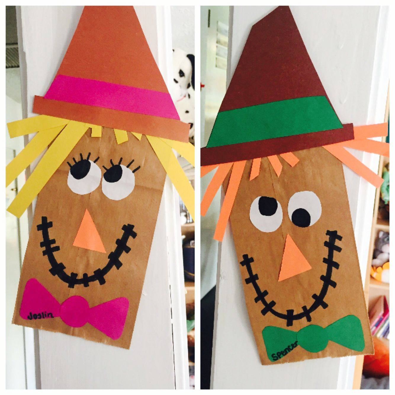 Preschool Arts And Crafts Ideas
 Easy paperbag scarecrow craft