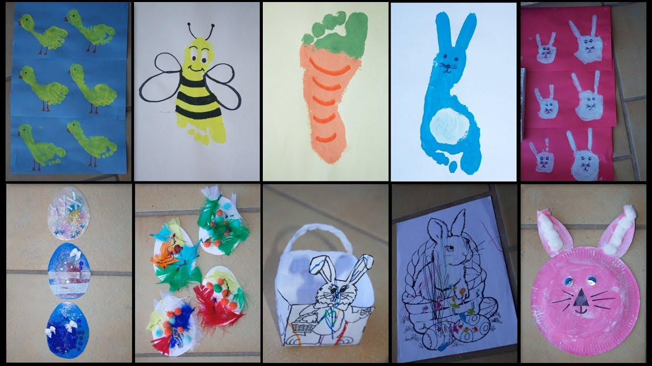 Preschool Craft Projects
 9 EASTER CRAFTS FOR TODDLERS & KIDS