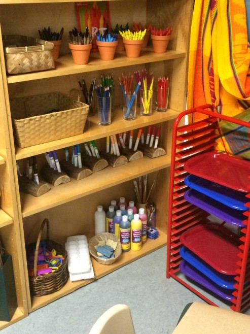 Preschool Craft Supplies
 Environmental Art at Nature Preschool Schuylkill Center