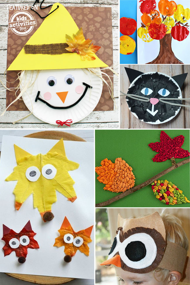 Preschool Crafts Activities
 24 Super Fun Preschool Fall Crafts