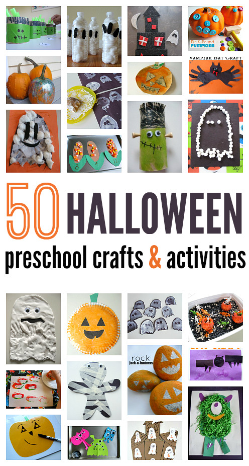 Preschool Crafts Activities
 50 Halloween Craft Ideas For Preschool No Time For Flash