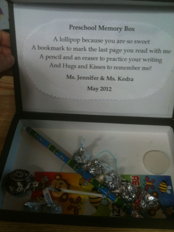Preschool Graduation Gift Ideas From Teacher
 My younger son had wonderful preschool teachers Here s