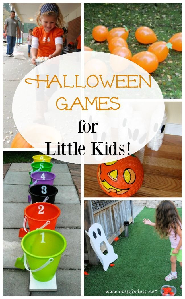 Preschool Halloween Party Game Ideas
 Halloween Games for Kids Halloween