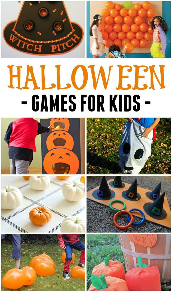 Preschool Halloween Party Game Ideas
 Halloween Games for Kids