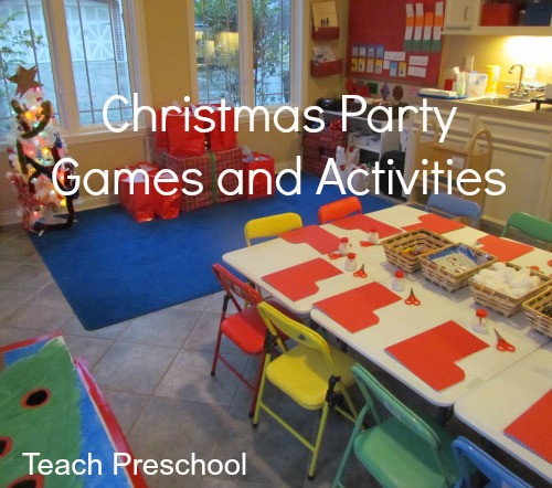 Preschool Holiday Party Ideas
 Christmas Party Games for Preschoolers