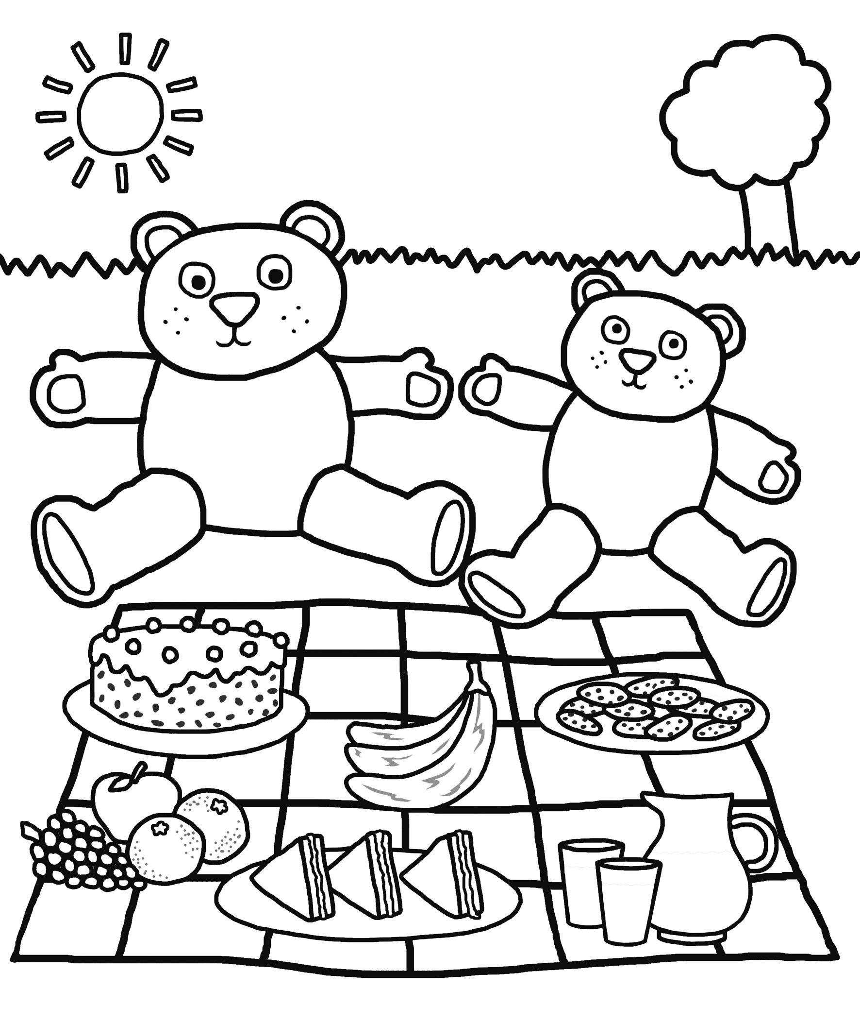 Preschool Printable Coloring Pages
 Free Printable Kindergarten Coloring Pages For Kids