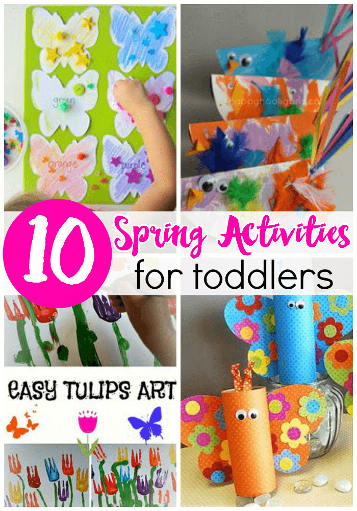 Preschool Spring Art Activities
 10 Spring Activities for Toddlers