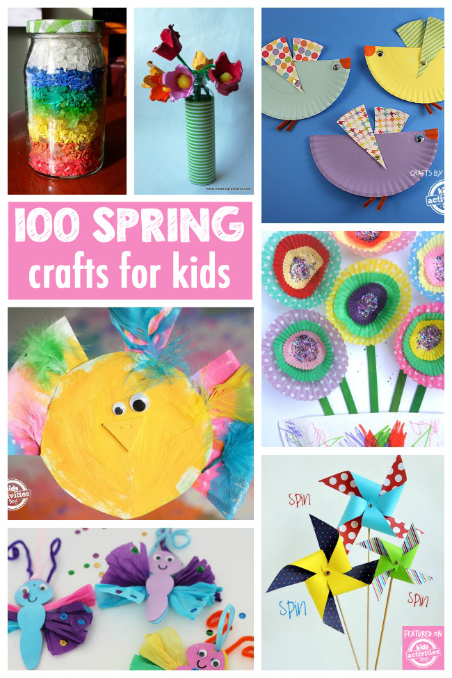 Preschool Spring Craft
 100 Gorgeous Spring Crafts To Ring in the Season