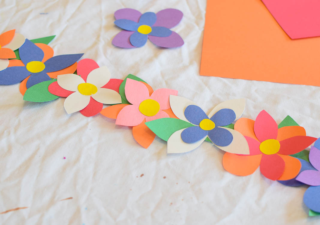 Preschool Springtime Crafts
 Flower Crown Spring Craft