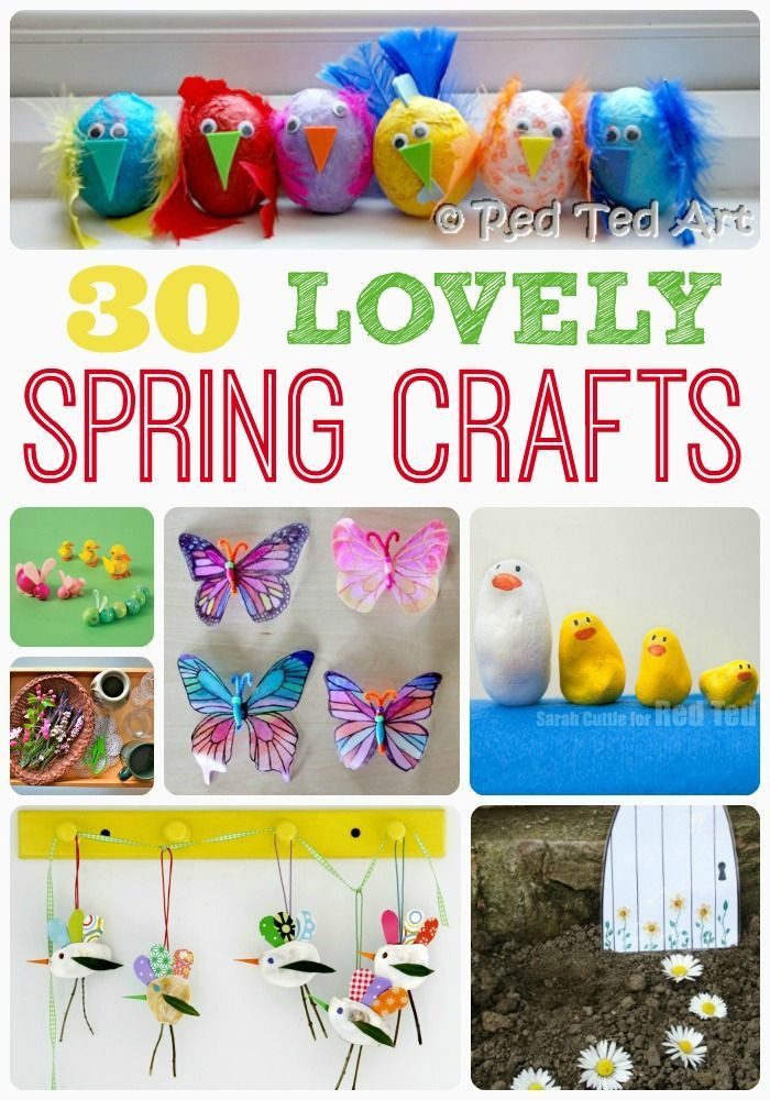 Preschool Springtime Crafts
 Spring Craft Ideas