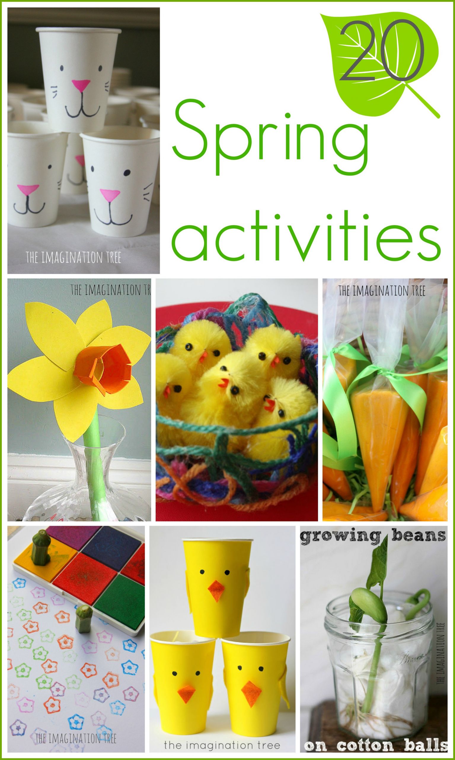 Preschool Springtime Crafts
 15 Spring Activities for Kids The Imagination Tree