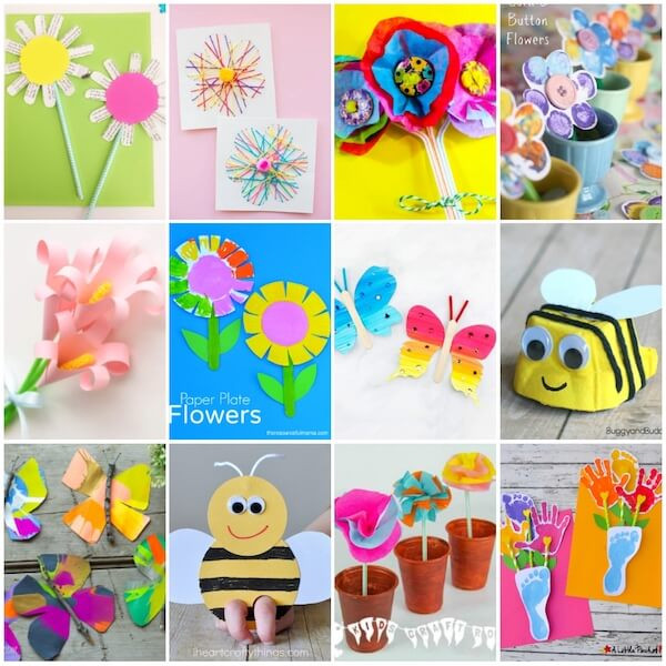 Preschool Springtime Crafts
 30 Quick & Easy Spring Crafts for Kids The Joy of Sharing
