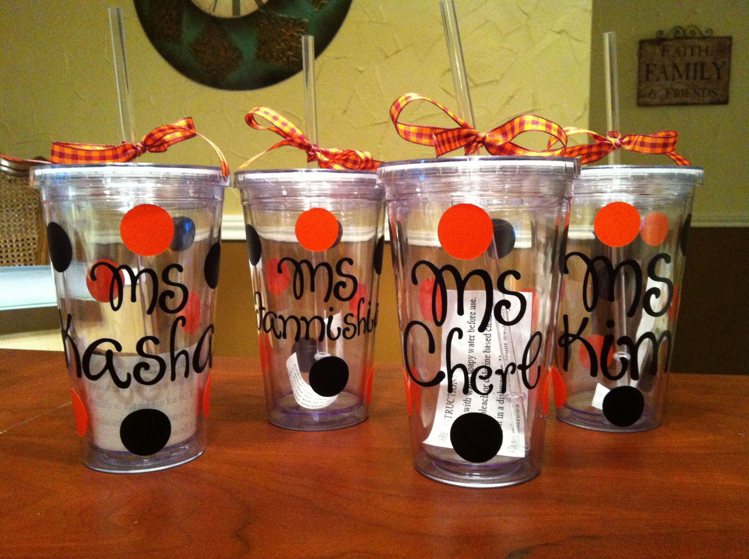 Preschool Teacher Holiday Gift Ideas
 Halloween ts I made for my sons daycare teachers