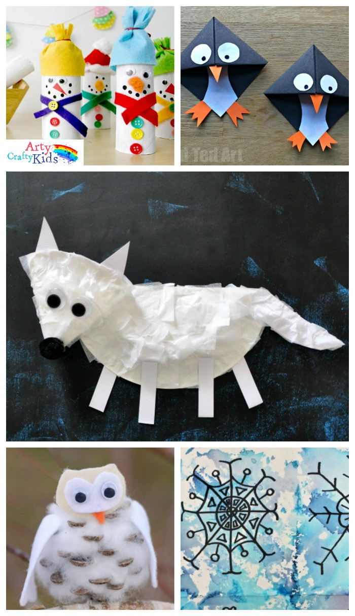 Preschool Winter Crafts Ideas
 16 Easy Winter Crafts for Kids Arty Crafty Kids