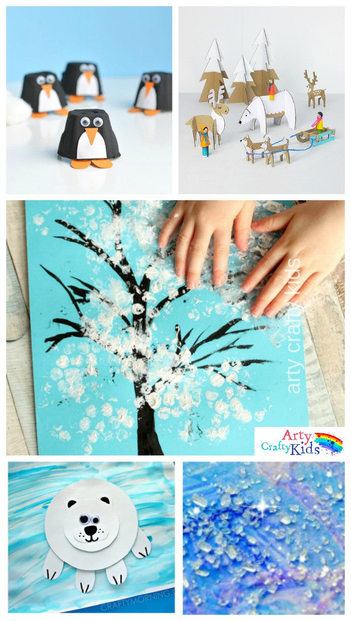 Preschool Winter Crafts Ideas
 16 Easy Winter Crafts for Kids Arty Crafty Kids