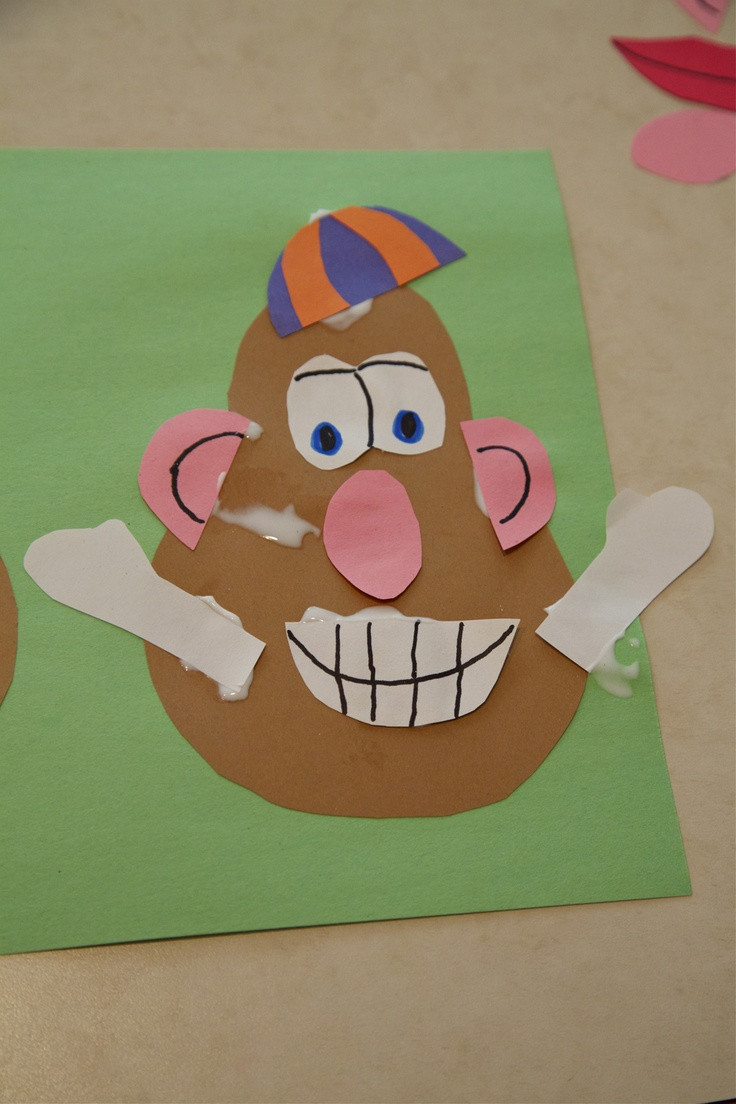 Preschoolers Arts And Crafts
 Toddler Craft Activity Mr Potato Head
