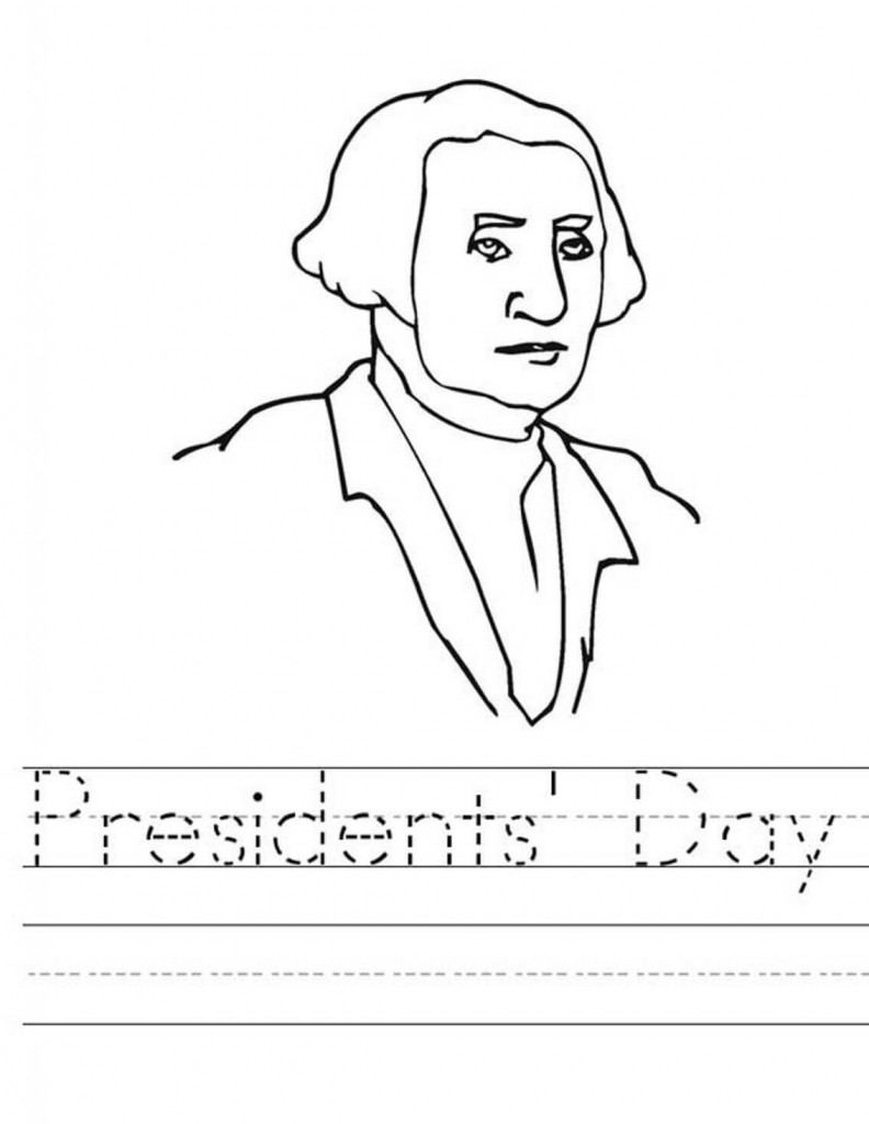 Presidents Day Coloring Pages Printable
 Free Printable Presidents Day Coloring Pages
