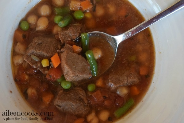 Pressure Cooker Beef Soup
 Instant Pot Ve able Beef Soup Aileen Cooks