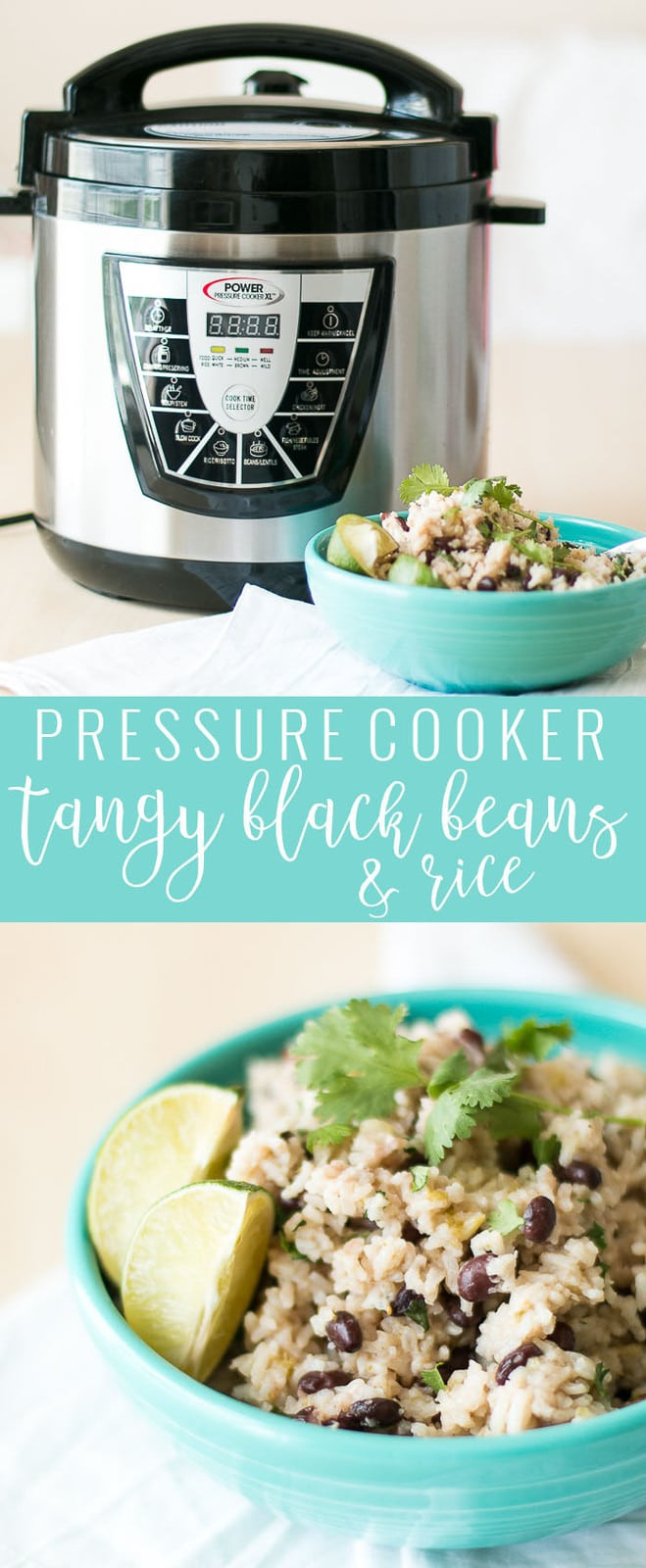 Pressure Cooker Black Beans And Rice
 Tangy Black Beans and Rice Pressure Cooker Oh So Delicioso