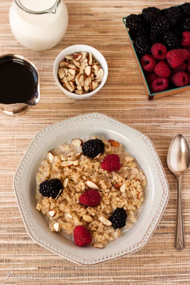 Pressure Cooking Quinoa
 16 Instant Pot Breakfast Recipes to Kickstart Your Day