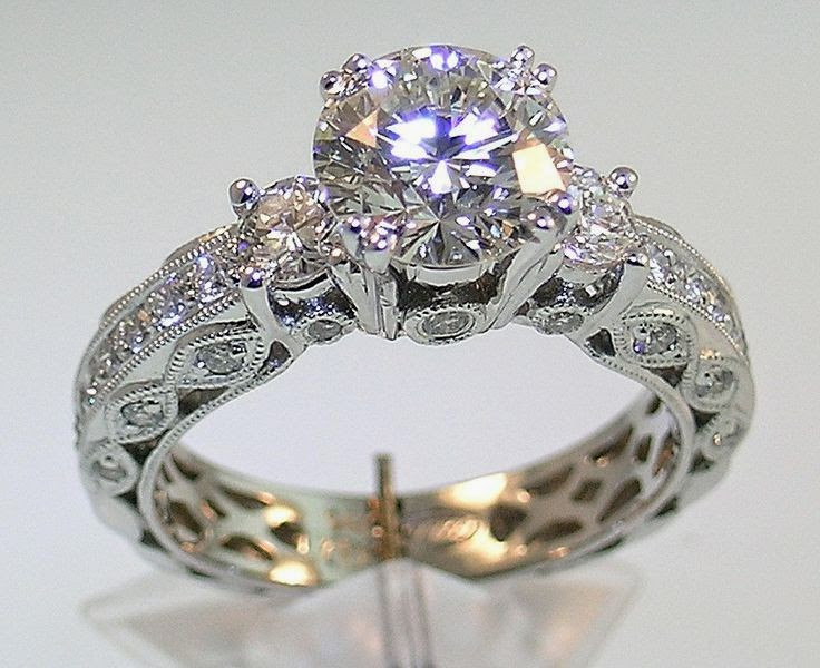 Prettiest Wedding Rings
 Latest Fashion World Most Beautiful Engagement Rings For