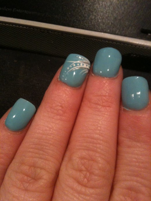 Pretty Blue Nails
 20 Cool Nail Designs You Can Try Any Day GraphicsBeam