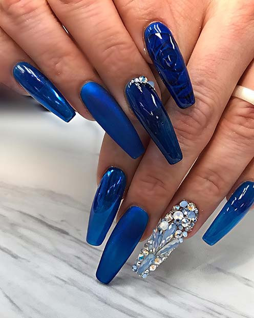 Pretty Blue Nails
 23 Chic Blue Nail Designs You Will Want to Try ASAP