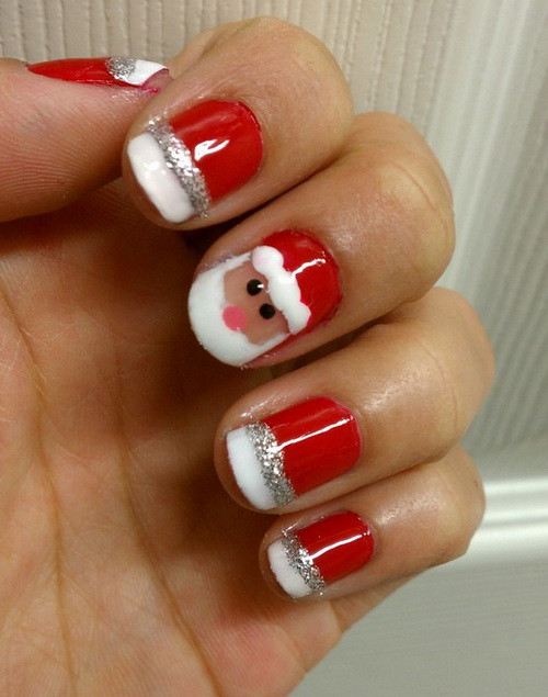 Pretty Christmas Nails
 Favorite Prom Nail Designs Nail Picture Art
