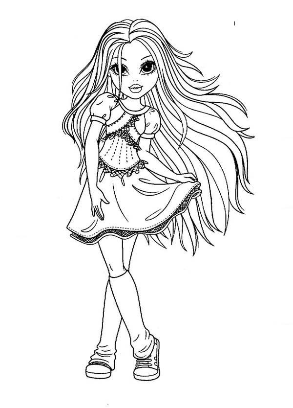 Pretty Girls Coloring Pages
 Pretty Girl Coloring Page Coloring Home
